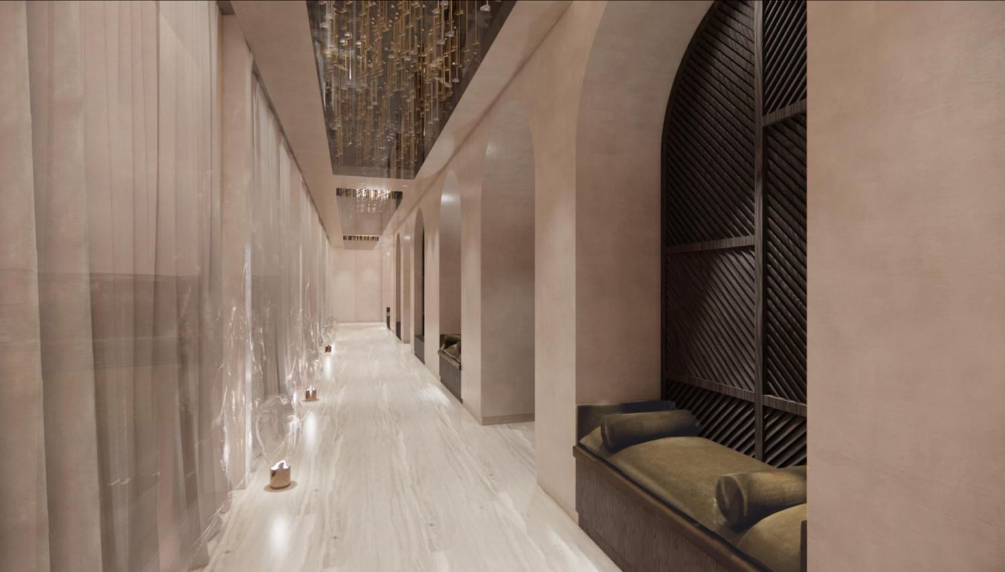 Abesq Doha Hotel And Residences, An Ihg Hotel 외부 사진 The interior of the hotel