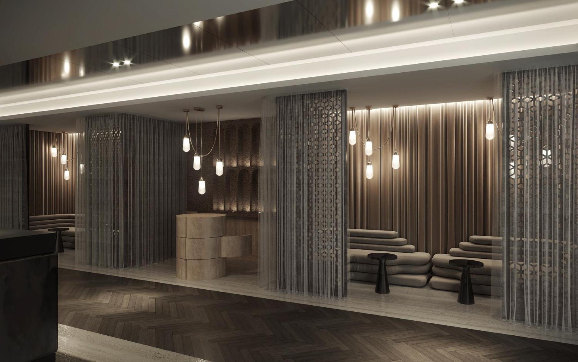 Abesq Doha Hotel And Residences, An Ihg Hotel 외부 사진 The interior of the lounge